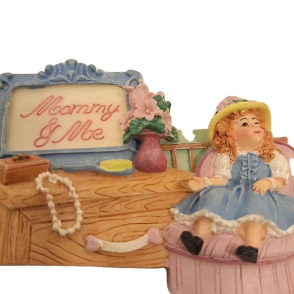 Vintage 1998 Avon Gift Collection Mother's Day Photo Holder Magnet Mom & Me NIB!